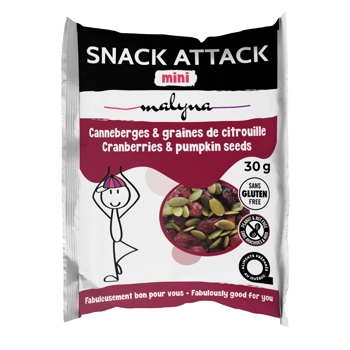 Cranberries and pumpkin seeds