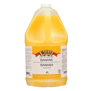Sirop pour barbotine banane