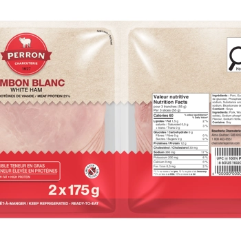 Jambon blanc tranché (Format Écono)