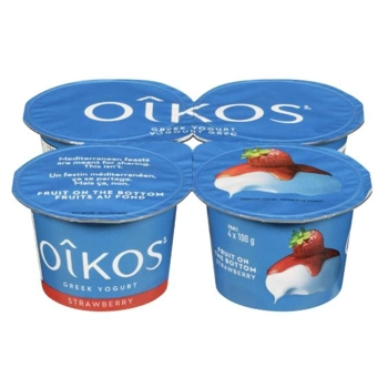 Yogourt Grec aux Fraises