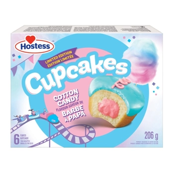 Hostess Cotton Candy Cupcakes Limited Edition
