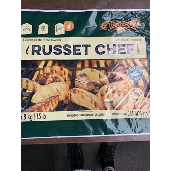 Russet potatoes