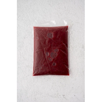 Strawberry coulis frozen