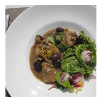 Chicken Marbella with Grain-Fed Quebec Chicken, Olives, Capers and Prunes