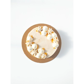 Vegan Vanilla - Maple Cake, gluten-free and top 10 allergen-free