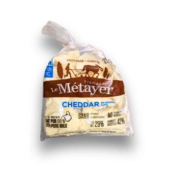Fromages Cheddar en grains