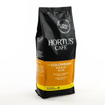 Café en grain colombien excelso 50-50