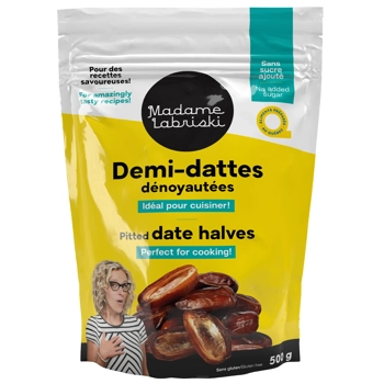 Demi-dattes dénoyautées