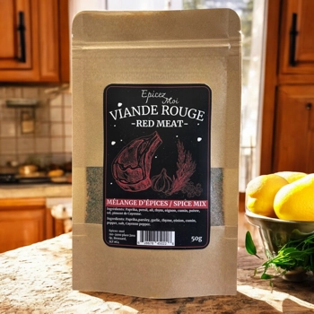 MÉLANGE D'ÉPICES À VIANDE ROUGE.