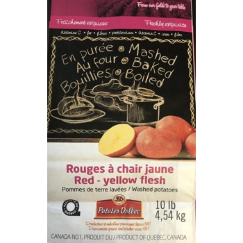 Pommes de terre Rouge à chair Jaune
