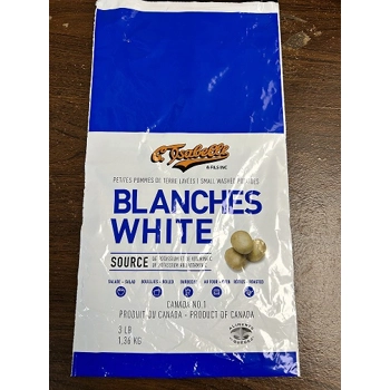 Pommes de terre blanche