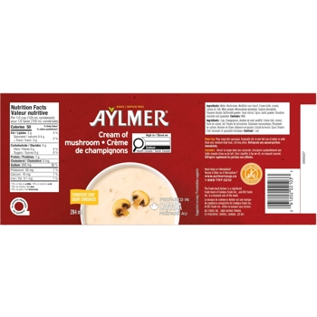 Crème de champignon condensée