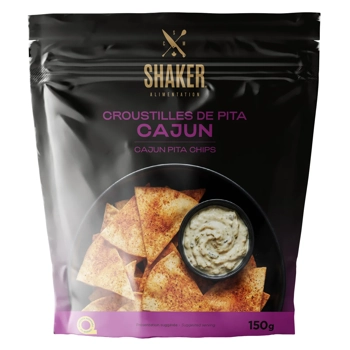 Croustilles de pita – Cajun
