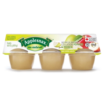 COLLATION  POMMES POIRES NON SUCREE