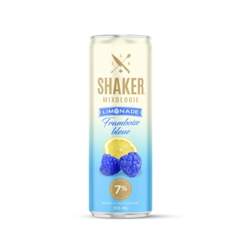 Shaker Limonade Framboise bleue