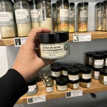 Dulce de leche aux champignons