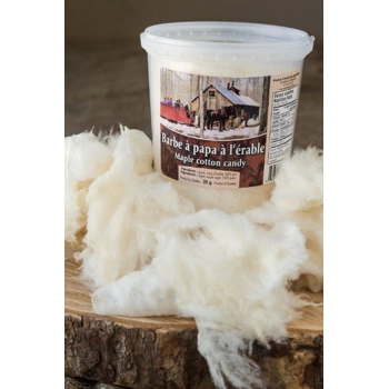 Barbe à papa à l'érable