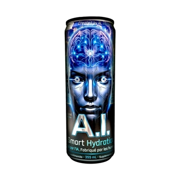 A.I Smart Hydration - Boisson pétillante Framboise Bleue