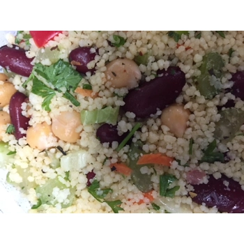 Salade de couscous aux légumes