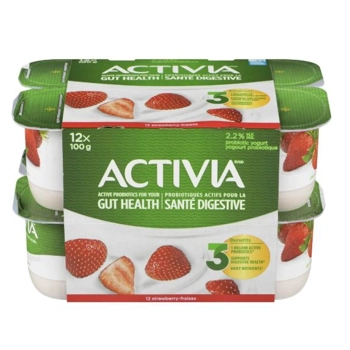 Strawberry Probiotics  Yogurt