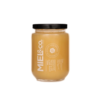 Miel d'été brut de fleurs sauvages