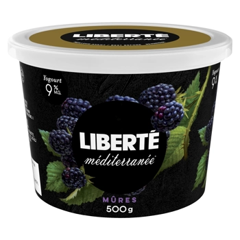 Yogourt Méditerranée 9% Mûres