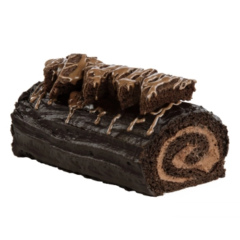 Fudge log