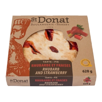 Rhubarb and Strawberry pie