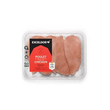 Escalopes de poitrine de poulet