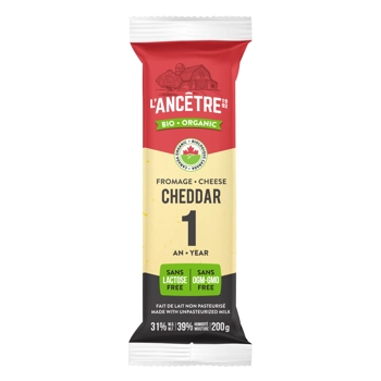 Cheddar 1 An Biologique