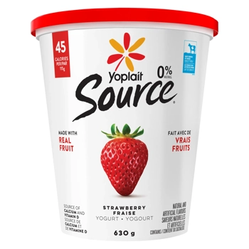 Yoplait Source 0% Strawberry