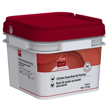 Base de soupe au poulet sans persil