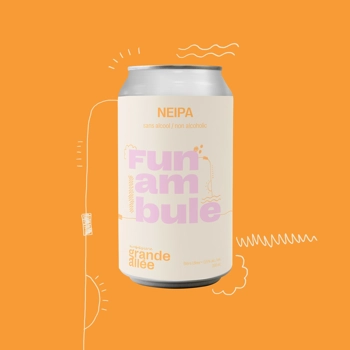 Bière Funambule NEIPA sans alcool