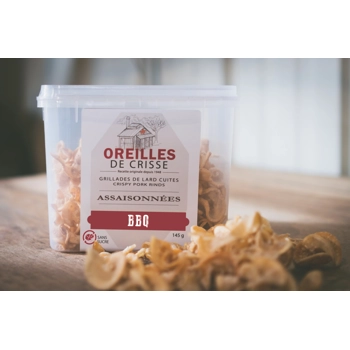 oreilles de crisse BBQ sans sucre