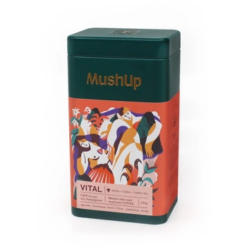 Café VITAL: Immunité & Santé intestinale avec Reishi, Chaga et Turkey Tail