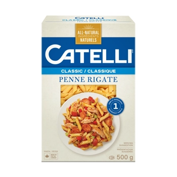 Pâtes Penne Rigate Catelli Classique