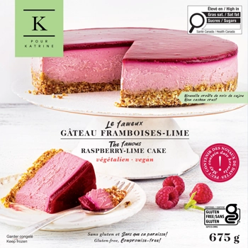 The famous raspberry-lime cake
