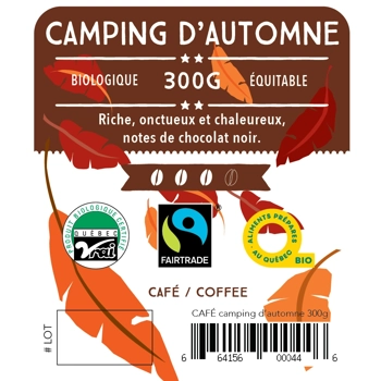 Café Mélange Camping d'Automne