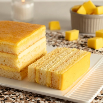 Gâteau barre à la mangue
