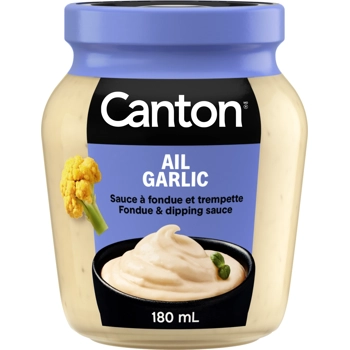Garlic Fondue & Dipping Sauce