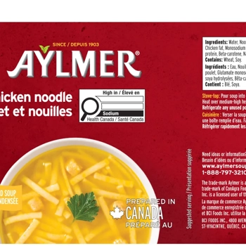 Condensed Chicken Noodle soup