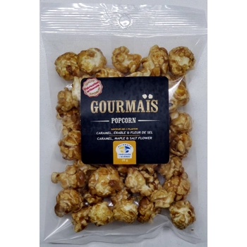 Caramel, maple & fleur de sel popcorn