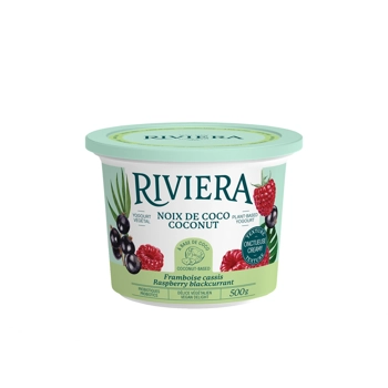 Coconut Milk Vegan Delight raspberry and blackcurrant