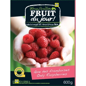Framboises surgelées
