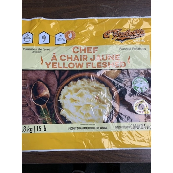 Pommes de terre jaune