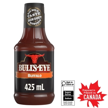 Sauce BBQ Buffalo, Bulls Eye