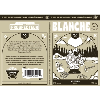 Bière Blanche du Prospecteur (Witbier)