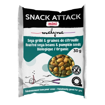 Roasted soya beans & pumpkin seeds organic