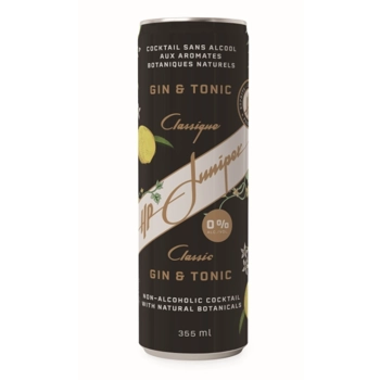 Gin tonic classique sans alcool