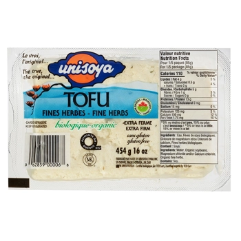 Tofu Fines herbes - extra ferme  Biologique